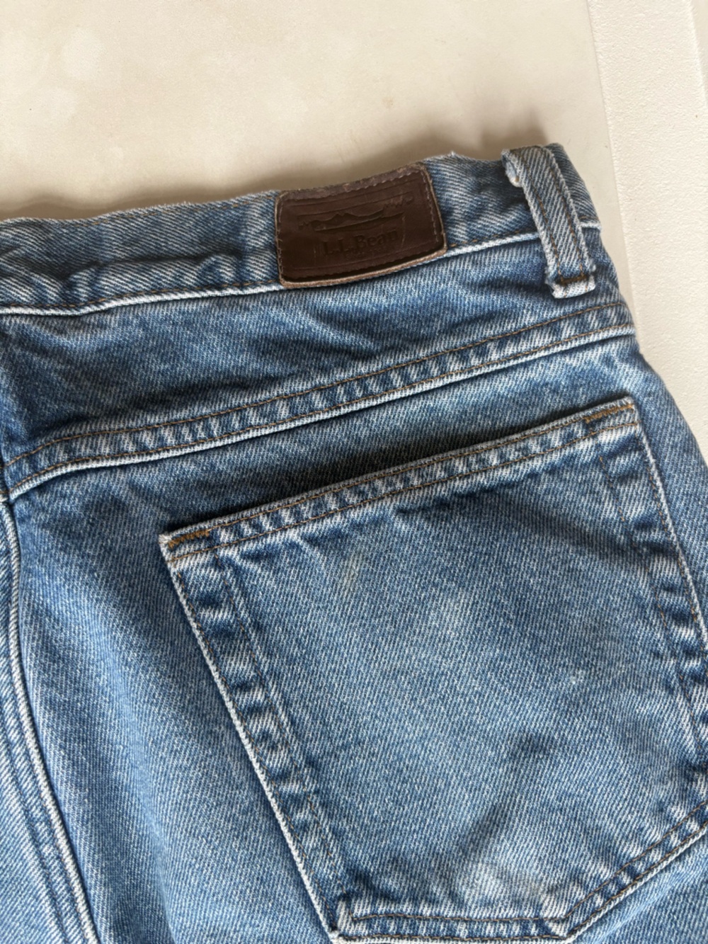 L.L. Bean Men’s Flannel Lined Jeans Size 31x30 - Picture 9 of 9